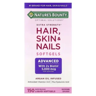 Hair Skin 5000mcg 150 Softgels