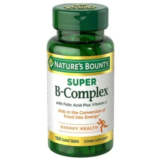 Super Complejo B Con Ácido Fólico Y Vitamina C 150 Caps