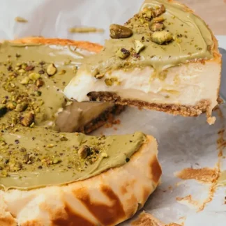 Porción Tarta de Queso Pistacho Mivassi 1 Und