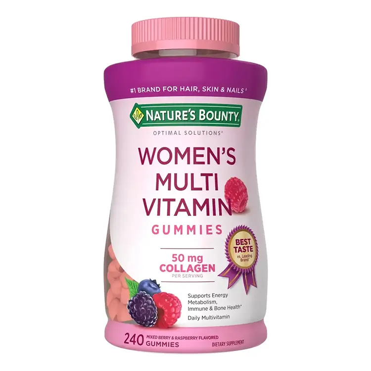 Multivitamínico Mujeres + Colágeno 50gr Gomitas 240 Und