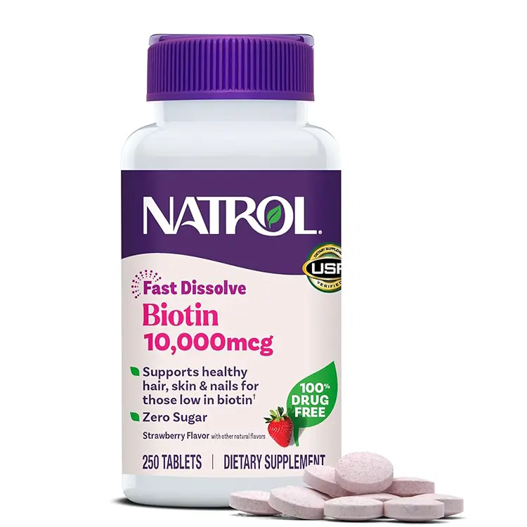 Biotina 10000mcg 250 Tabs