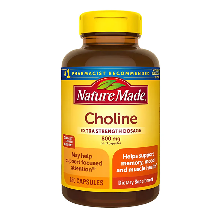 Colina Extra Fuerte 800 mg 180 Caps