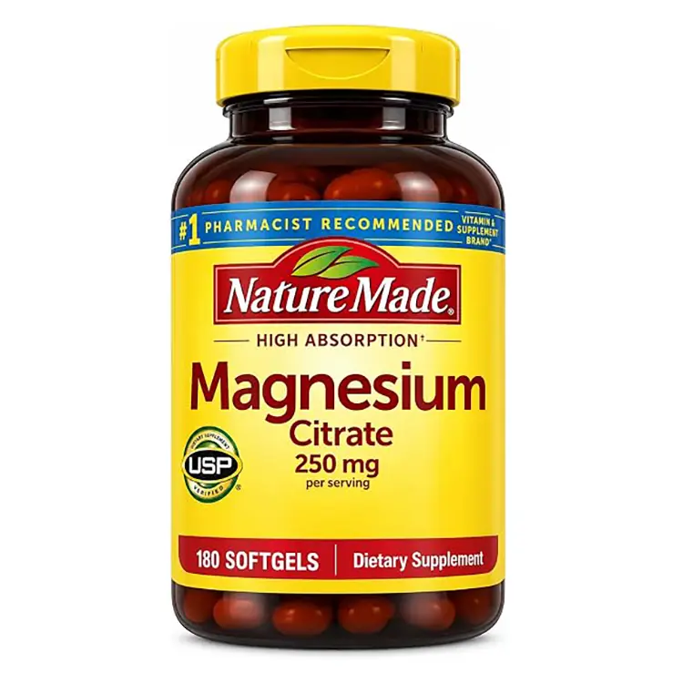Citrato de Magnesio 250mg 180 Softgels